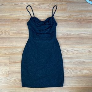 Black sparkly windsor dress